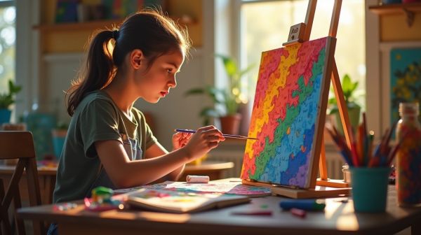 Découvrez la peinture facile par numéros pour tous les âges